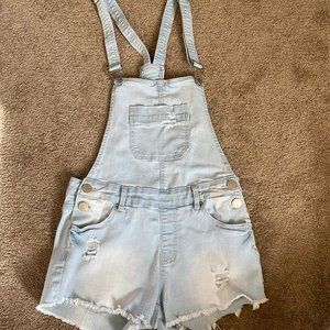 YMI Denim Shorts Overalls
